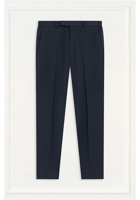 PT Torino Pantaloni Carrot Rebel in Lana Batavia Blu Uomo PT TORINO | Pantaloni | CO-RFZ1Z00FWD0370